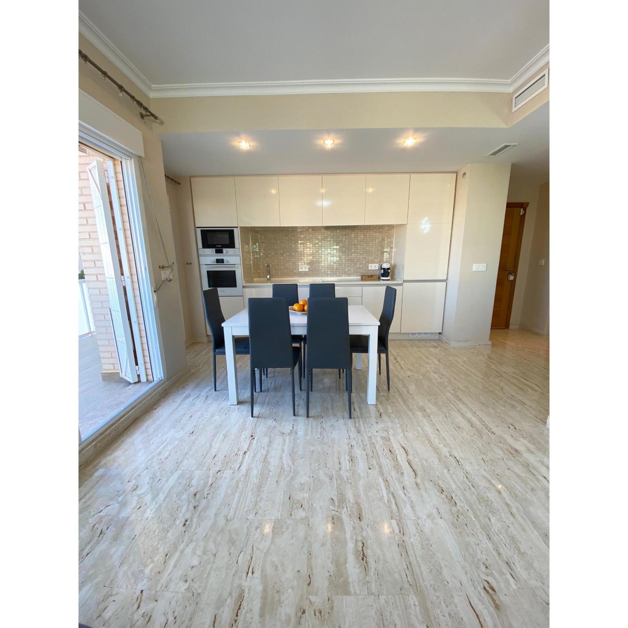Modern Flat Close To Beach El Campello Bagian luar foto
